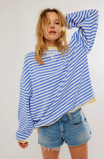 Lydia | Striped Oversized Sweater