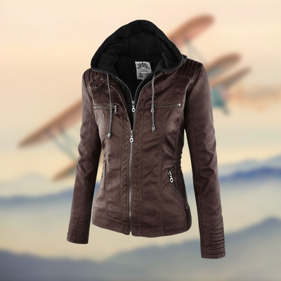 Elena | The Elegant and Unique Leather Jacket