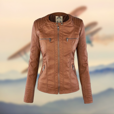 Elena | The Elegant and Unique Leather Jacket