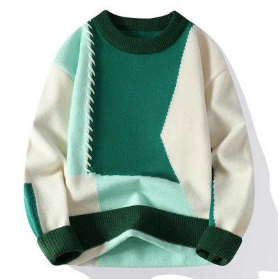 Theresa™ - Patchwork Pullover with Unique Comfort